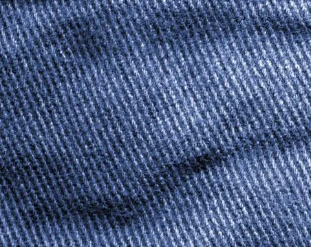 Blue denim texture close up background. Foto stock