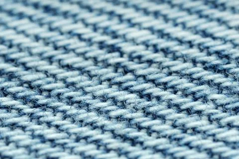 Blue denim texture. Close-up of the background. Fotos Stock