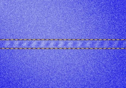 Blue denim texture Stock Illustration