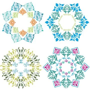 Blue design element Stock Illustration