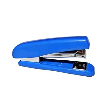 Blue Desktop Office Stapler 스톡 사진