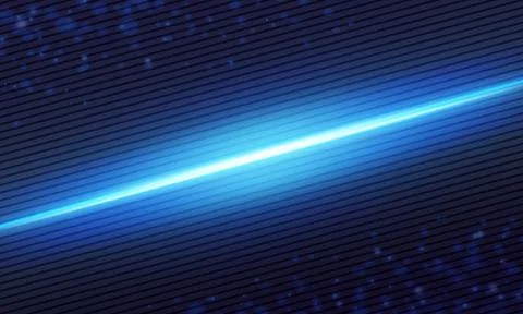 Blue diagonal light beam abstract background. Stock Illustration