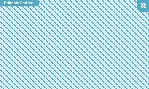 Blue diagonal pill shape pattern background Illustrazione stock