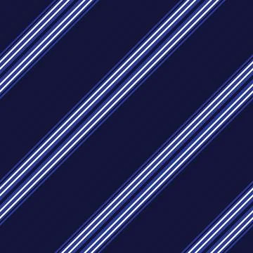 Blue diagonal striped seamless pattern background Stock Illustration