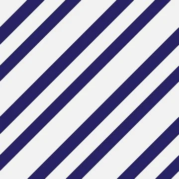 Blue diagonal striped seamless pattern background Stockillustratie