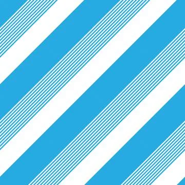Blue diagonal striped seamless pattern background Stockillustratie