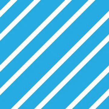 Blue diagonal striped seamless pattern background Stock Illustration