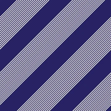 Blue diagonal striped seamless pattern background Stockillustratie