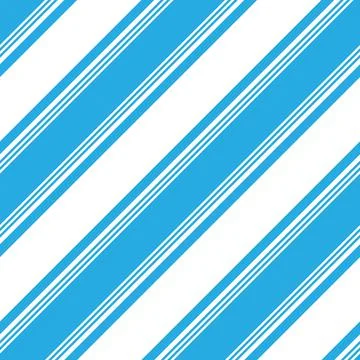 Blue diagonal striped seamless pattern background Stockillustratie
