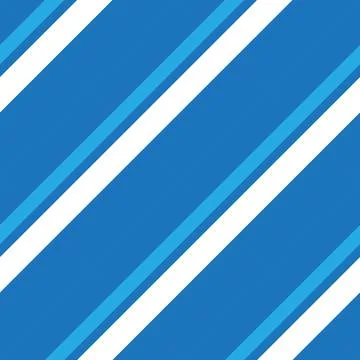 Blue diagonal striped seamless pattern background Stock Illustration