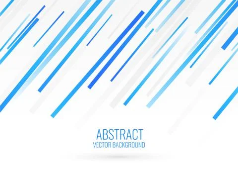 Blue diagonal stripes background design Stock Illustration