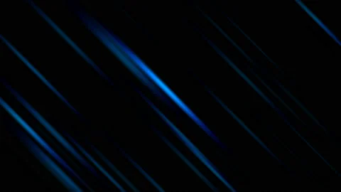 Blue diagonal stripes on a black background.Abstract background with animation Stock Footage 107590605