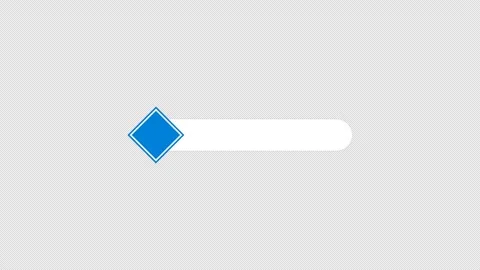 Blue Diamond Badge Lower Third Banner Animation on Transparent Background Stockbeeldmateriaal 339058594