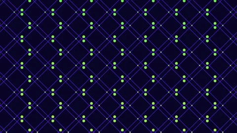 Blue diamond pattern on black background 動画素材 255974580
