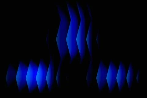 Blue Diamond Wave Pattern Stockillustratie
