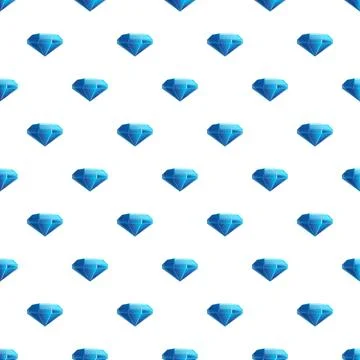 Blue diamonds repeating pattern creating luxury background 스톡 일러스트