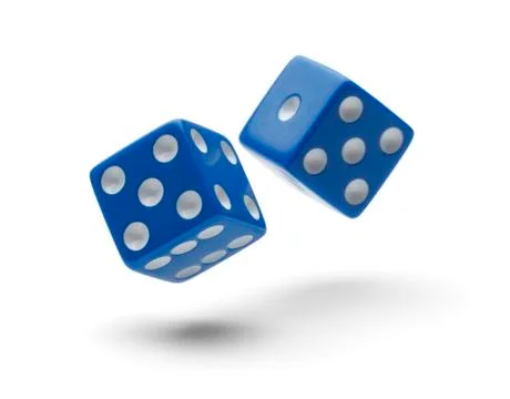 Blue Dice Stock Photos