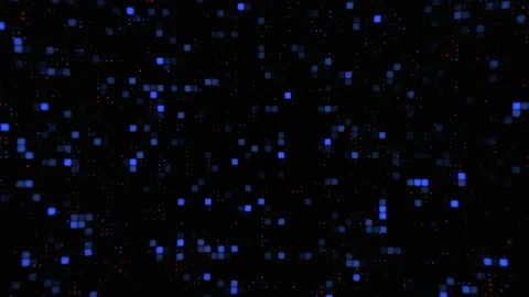 Blue Digital Abstract 4K Looping Background Video Stock-Footage 171447904