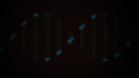 Blue Digital Animation Showing Glowing Data Visualization for Futuristic Te.. Stock Footage 343691240