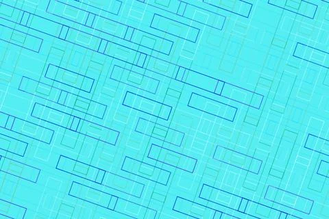 Blue digital background with abstract brick pattern design 库存插图
