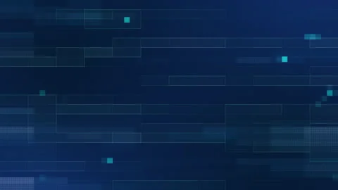 Blue Digital Background Animation Template Stock Footage 244895063