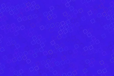 Blue digital background with glowing square patterns Stock Illustration