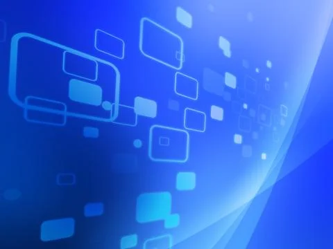 Blue digital background Stock-Illustration