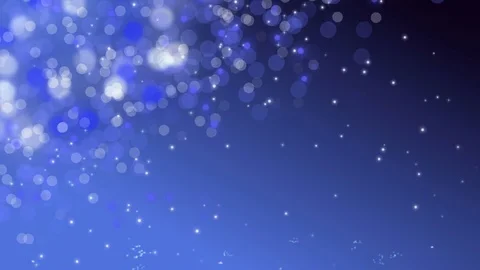 Blue Digital Bokeh Background. Stock-Footage 77177022