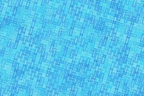 Blue digital code background with lines and numbers Stock-Fotos
