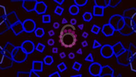 Blue digital data network matrix pattern, abstract technological connectivi.. Stock Footage 342205098