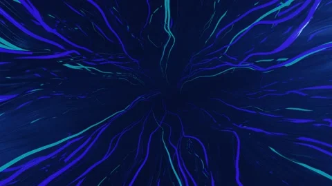 Blue digital futuristic stream. Stock Footage 169412843