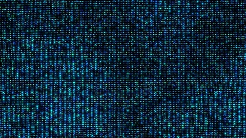 Blue Digital Glitter Stock Footage 318106294