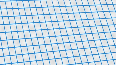 Blue Digital Grid Animation Background – Futuristic Tech Matrix Loop Video stock 330127740