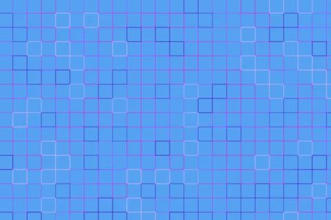 Blue digital grid pattern background for technology design Illustrazione stock