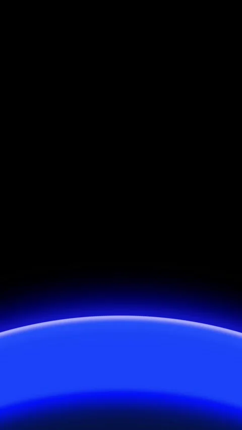 Blue Digital Half Circle Light Wave Motion Background with Futuristic Lines Stock Footage 337825724