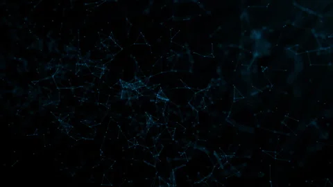 Blue digital network plexus blockchain technology connecting Plexus Motion 4k Stock Footage 262629451