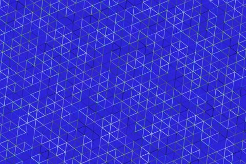 Blue digital pattern with geometric lines and shapes 库存插图