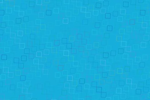 Blue digital pattern with small squares on vibrant background Stock Illustration