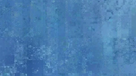Blue digital pixel pattern, abstract glitch texture, mosaic overlay, futuristic Stock Footage 328991755