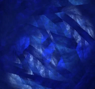 Blue digital space. Square background Stock Illustration