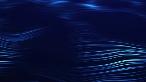 Blue digital stripes background Stock Footage 308082153