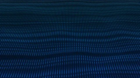 Blue Digital Technology Lines Stock Illustration