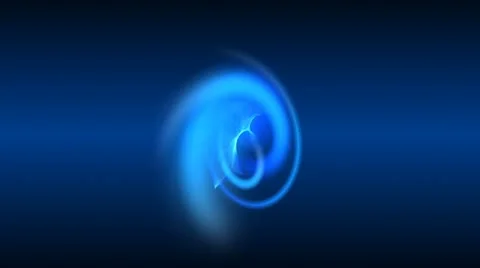 Blue digital trails 스톡 동영상 11497550