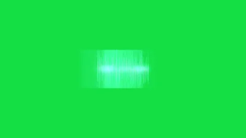 Blue Digital Wave Frequency Animation Green Screen Background Video stock 303384915