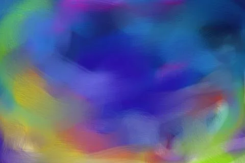 Blue digitally handmade background Stock Illustration