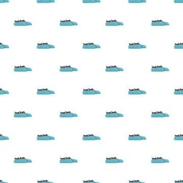Blue disposable shoe covers clean medical hygiene pattern Stock Illustration