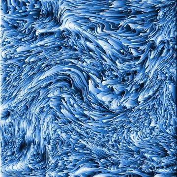 Blue Distorted Background Abstract Fluid Texture Stock-Illustration