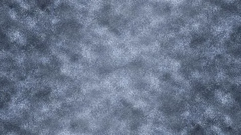 Blue distressed denim fabric texture with diagonal weave and faded white spot Illustrazione stock