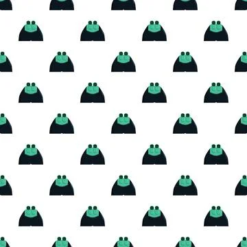Blue diving flippers seamless pattern for underwater activity Stock Illustration