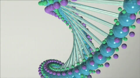 Blue DNA HD720 動画素材 368980